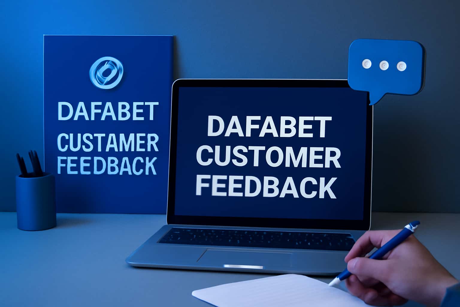Illustration depicting DafaBet Customer Feedback in a professional setting.