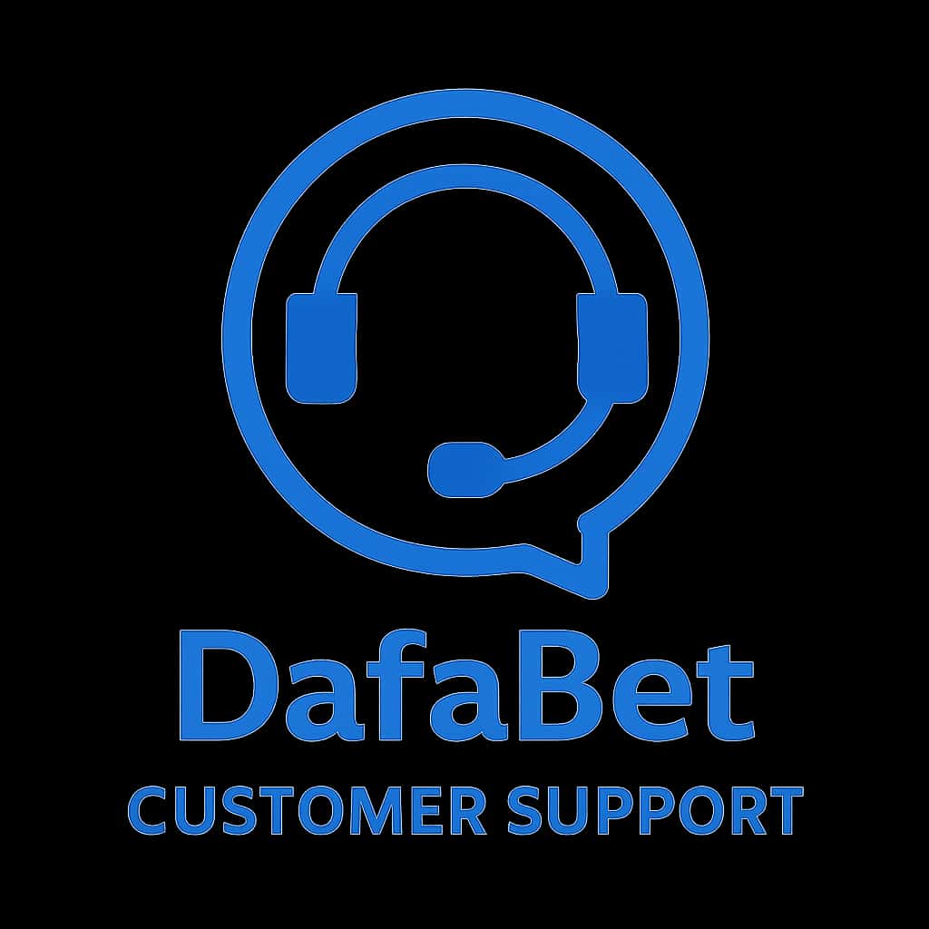 Simple badge icon illustrating DafaBet Customer Support.