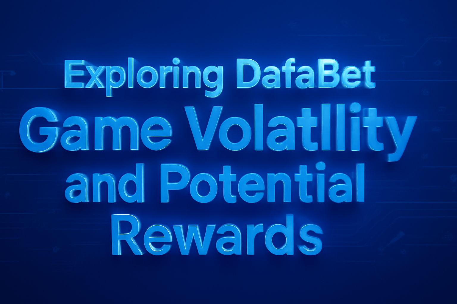 Informational scene about DafaBet Tips for New Users with blue accents.