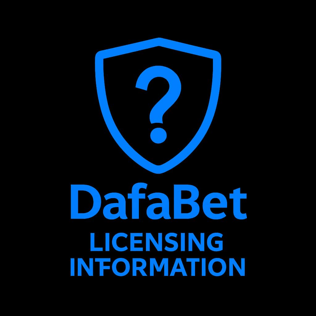 An icon representing DafaBet Licensing Information.