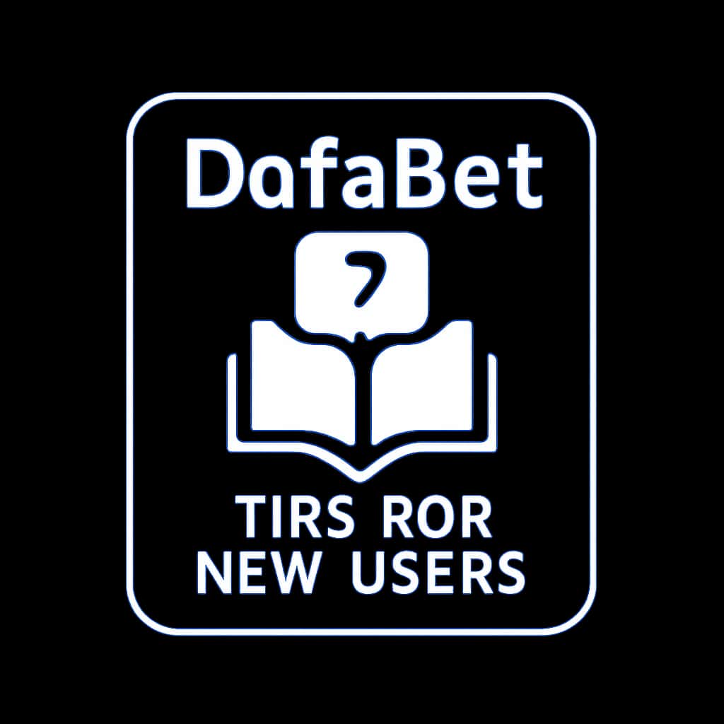 Minimal icon representing DafaBet Tips for New Users.