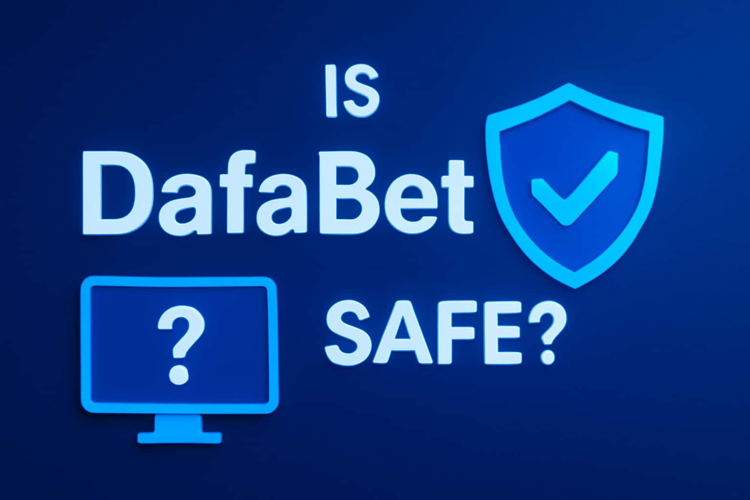 Informational graphic depicting DafaBet safety features.