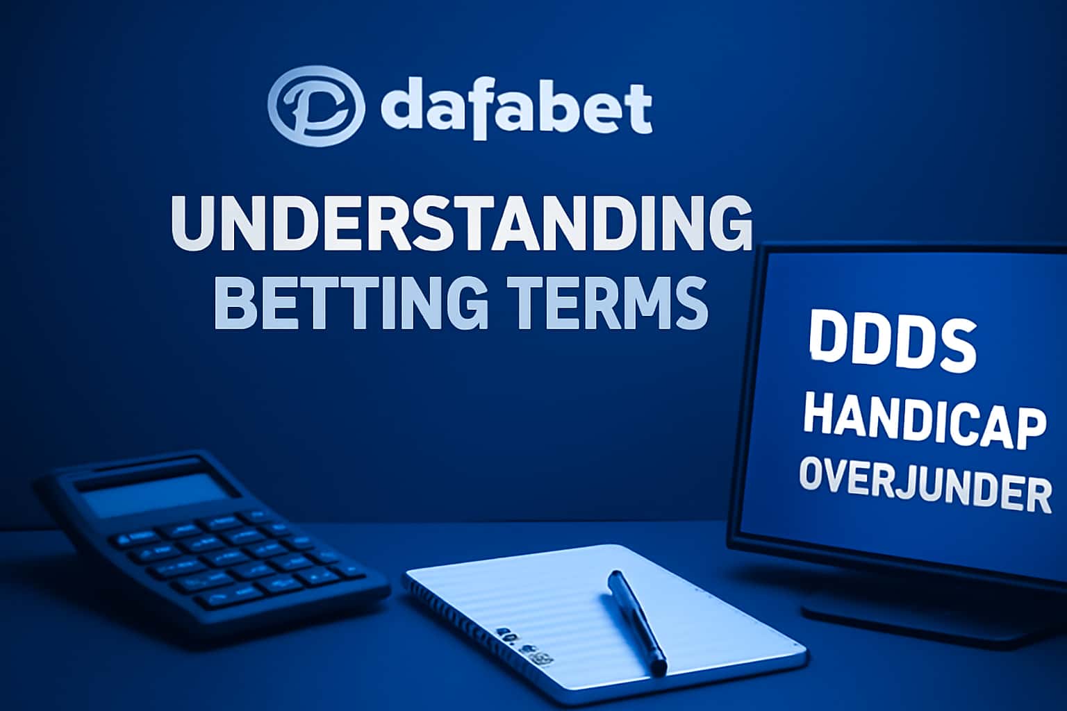 A visual representation of betting terms associated with DafaBet, showcasing understanding and clarity.