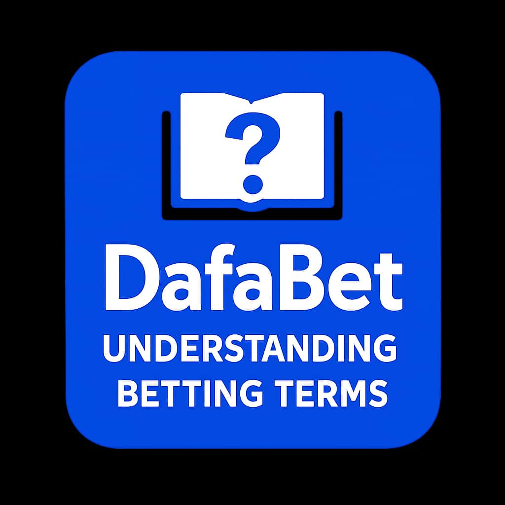 An icon representing a guide on betting terms for DafaBet.
