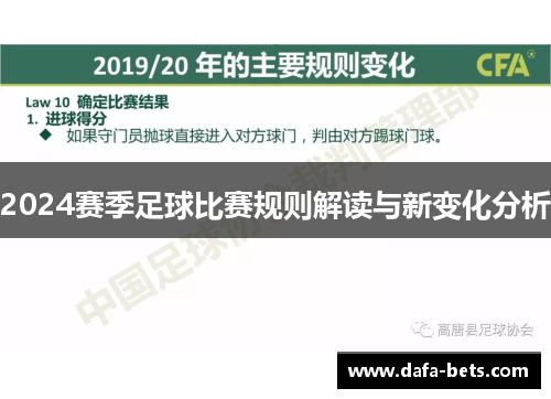 2024赛季足球比赛规则解读与新变化分析